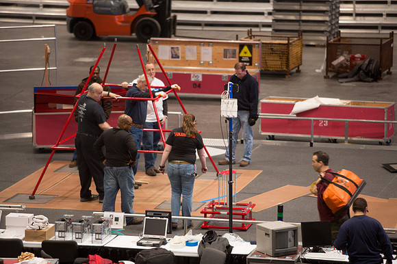 FRC 2013 Setup Day, the calm before the storm-52