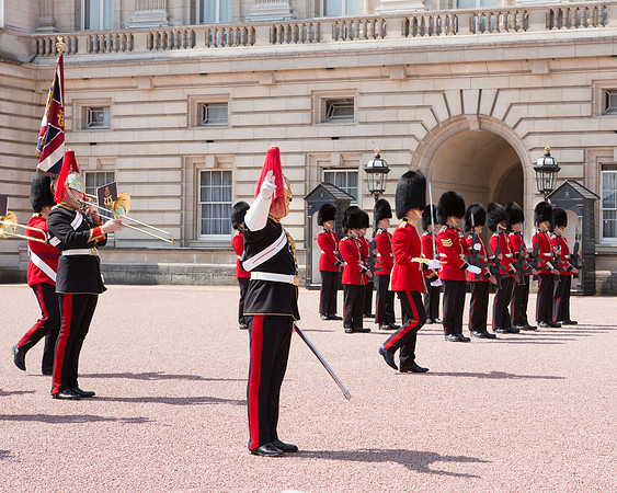 Changing of the Guard, Buckingham Palace, England - 3